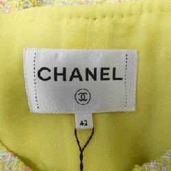 Áo khoác không cổ CHANEL P76339V68243 631095