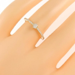 Nhẫn kim cương K18YG 671317