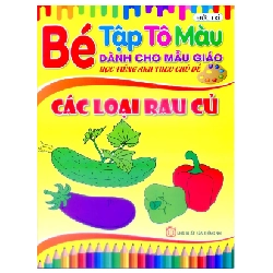 Bộ 4 quyển Bé Tập Tô màu Theo Chủ Đề: Động Vật Nuôi, Động Vật Hoang Dã, Các Loại Trái cây, Các Loại Rau Củ 276016