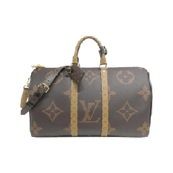Túi xách Boston Louis Vuitton Monogram Giant Reverse Keepall Bandoulière 45cm M47211