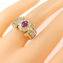 Nhẫn Ruby K18YG/PT900 0.40CT - Hàng hiệu Chính hãng 854449