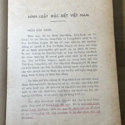 Hình Luật Đặc Biệt - Hà Như Vinh tiến sĩ luật khoa [sách xưa - cồ luật - trước 1975] 490902
