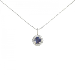 Dây chuyền Sapphire PT 0.27CT - Hàng hiệu Chính hãng