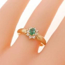Nhẫn Emerald K18YG 0.17CT - Hàng hiệu Chính hãng 853535