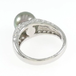 Nhẫn ngọc trai đen Tasaki 11.2mm - Hàng hiệu Authentic 837254