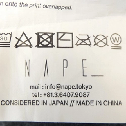 NAPE_ Áo khoác - Hàng hiệu Authentic 898605