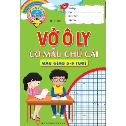 Vở ô Li Có Mẫu Chữ Cái Mẫu Giáo 5-6 Tuổi