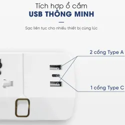 Ổ cắm điện thông minh KPS03 chính hãng, tiện lợi cho gia đình, văn phòng, mới 100% 572878