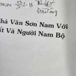 Nhà văn Sơn Nam với đất và người Nam Bộ | chữ ký tác giả  495592