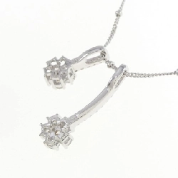 K18WG/750WG 2WAY Dây chuyền kim cương 0.22CT - Hàng hiệu Chính hãng 860738