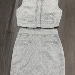 Set đồ dạ công sở màu xám size s 445911