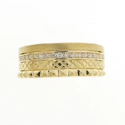 Nhẫn kim cương K18YG 0.16CT - Hàng hiệu Authentic 848173