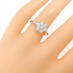 Nhẫn kim cương hoa PT900 0.77CT - Hàng hiệu Authentic 851958