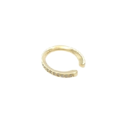 Hirotaka Gossamer Ear Cuff 0.24CT Tai trái - Hàng hiệu Authentic 845220