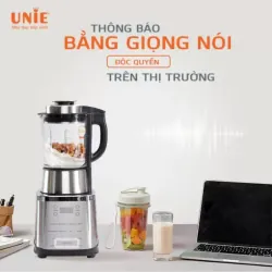 UNIE V8S - 10 chức năng xay – nấu – hầm – giữ ấm chỉ trong 1 máy! 720964