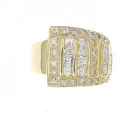 Nhẫn kim cương K18YG 1.77CT - Hàng hiệu Authentic 847309