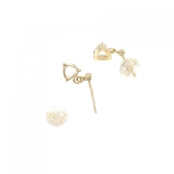 K18YG Đá mặt trăng Bông tai - Hàng hiệu Chính hãng 870990