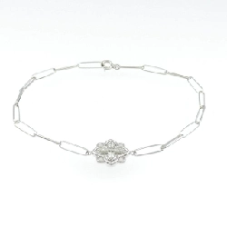 Vòng tay kim cương hoa PT900 0.22CT - Hàng hiệu Chính hãng 869684