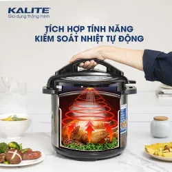🔥 KALITE KPC5841 – Nấu nhanh, giữ trọn dưỡng chất, nồi áp suất đa năng tiện lợi! 707722