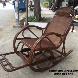 Ghế bập bênh mây tự nhiên thư giãn 789266