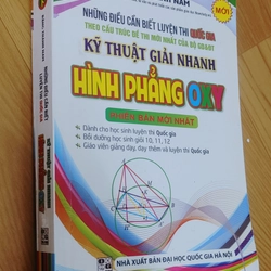 KỸ THUẬT GIẢI NHANH HÌNH HỌC PHẲNG  OXY