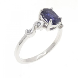 Nhẫn Iolite 14KWG - Hàng hiệu Authentic