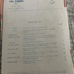 Tạp chí tài chính - khổ lớn 3.1981  1021368