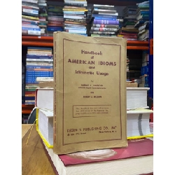 Handbook of American Idioms and Idiomatic Usage - Whitford and Dixson