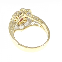 Nhẫn ruby 750YG/750WG 0.79CT 670649