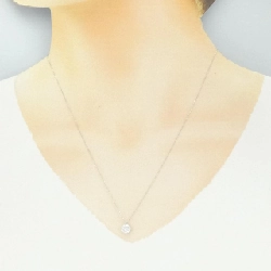 750WG/K18WG Dây chuyền kim cương - Hàng hiệu Authentic 857216