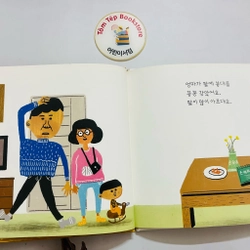 Set sách tiếng Hàn minh hoạ dễ thương bạn hổ 호비 470095