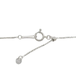 K18WG Hoa Nhẫn Kim Cương Dây Chuyền 0.51CT - Hàng hiệu Chính hãng 857223