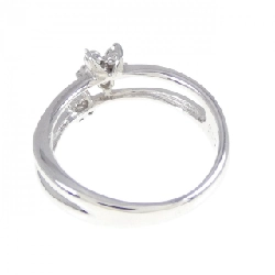 Nhẫn kim cương hoa K14WG 0.15CT 671068