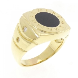 Nhẫn Onyx K18YG 0.11CT - Hàng hiệu Chính hãng