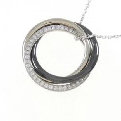 Cartier Trinity Đen & Trắng Dây Chuyền - Hàng hiệu Chính hãng 845891