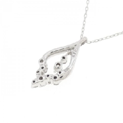 Dây chuyền kim cương K18WG 0.13CT - Hàng hiệu Chính hãng 858889