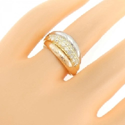 Nhẫn kim cương K18YG/PT900/K18PG 0.52CT - Hàng hiệu Authentic 854233