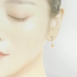 K18YG Citrine Bông tai - Hàng hiệu Chính hãng 875585