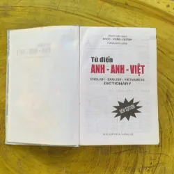 COMBO TỪ ĐIỂN VIỆT - ANH & TỪ ĐIỂN ANH - ANH - VIỆT 1043222