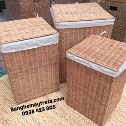 Giỏ mây vuông để đồ 499085