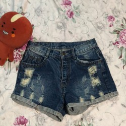 Quần short Jeans PT nữ 142275