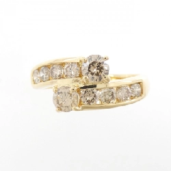 Nhẫn kim cương K18YG 1.00CT 672648