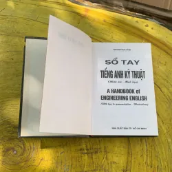 SỔ TAY TIẾNG ANH KỸ THUẬT  788019