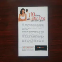 [Sách Tâm Lý] 10 Dạng Đàn Ông Cần Cảnh Giác 1005143