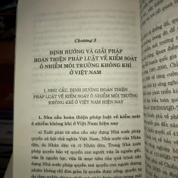 Pháp luật về kiểm soát ô nhiễm môi trường không khí ở Việt Nam hiện nay 757174