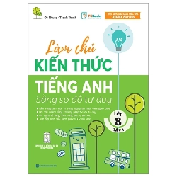 Làm Chủ Kiến Thức Tiếng Anh Bằng Sơ Đồ Tư Duy Lớp 8 - Tập 1 - Đỗ Nhung, Thanh Thanh