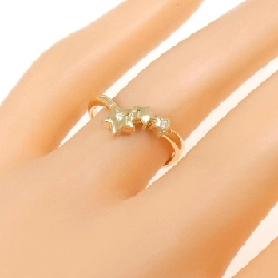 Nhẫn kim cương K18YG 0.01CT 670780