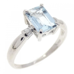 Nhẫn Aquamarine PT900