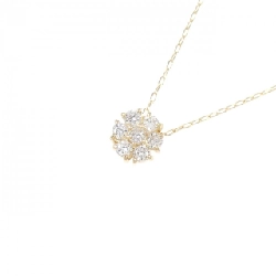 K18YG Dây chuyền kim cương 0.10CT - Hàng hiệu Chính hãng 864976