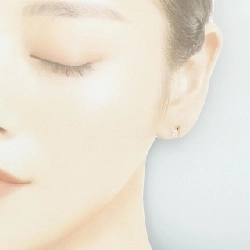 K18YG Bông tai Cubic - Hàng hiệu Chính hãng 867627